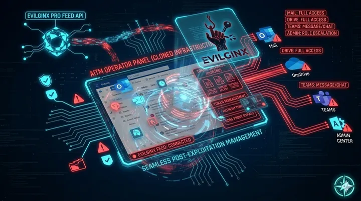 Novel Evilginx Frontend - Lowering the barrier for token theft reuse