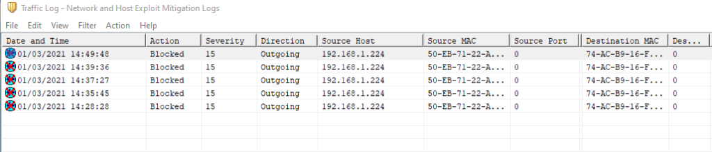 symantec detection 