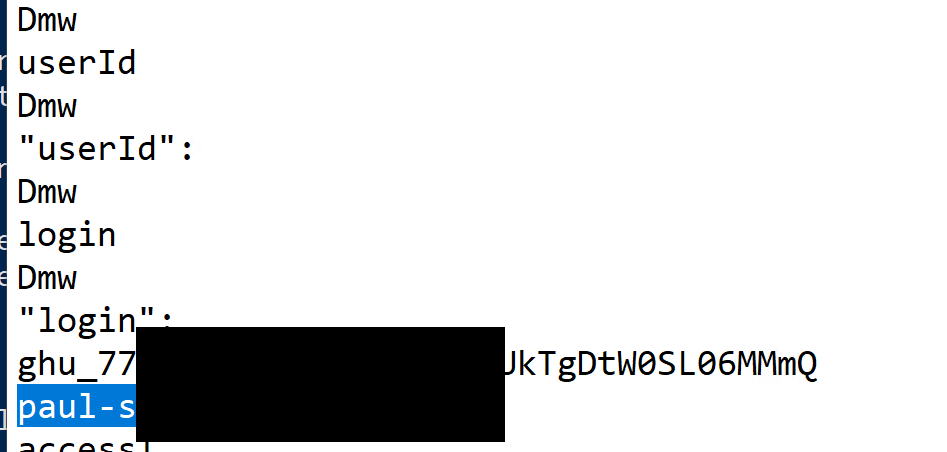Dev Tunnel username from Memory