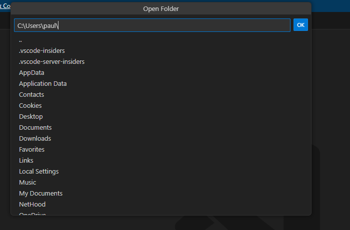 Directory traversal VSCode remote tunnel
